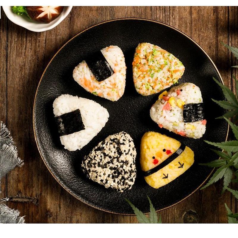 2PCS Triangle Sushi Mold