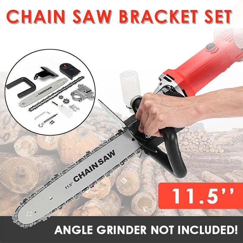 Angle Grinder Chainsaw Bracket