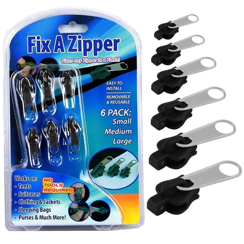 Fix Zip Puller，6 pieces