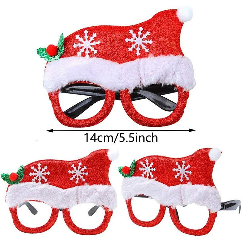Christmas Glasses Frame (14Pcs)