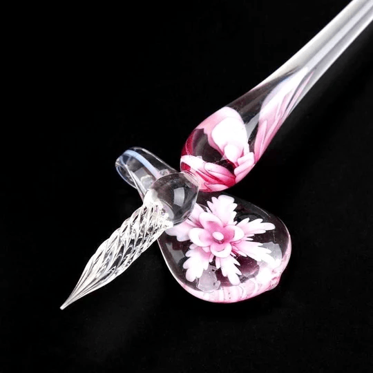 Handmade Retro Glass Dip Pen